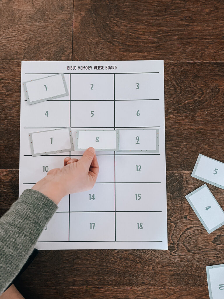 bible memory verse game for toddlers